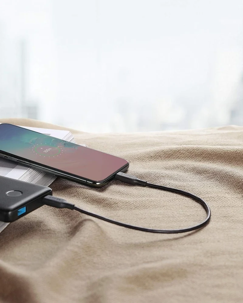 Anker Powerline III USB-C TO USB-C Cable (0.3M,1 FT) Black