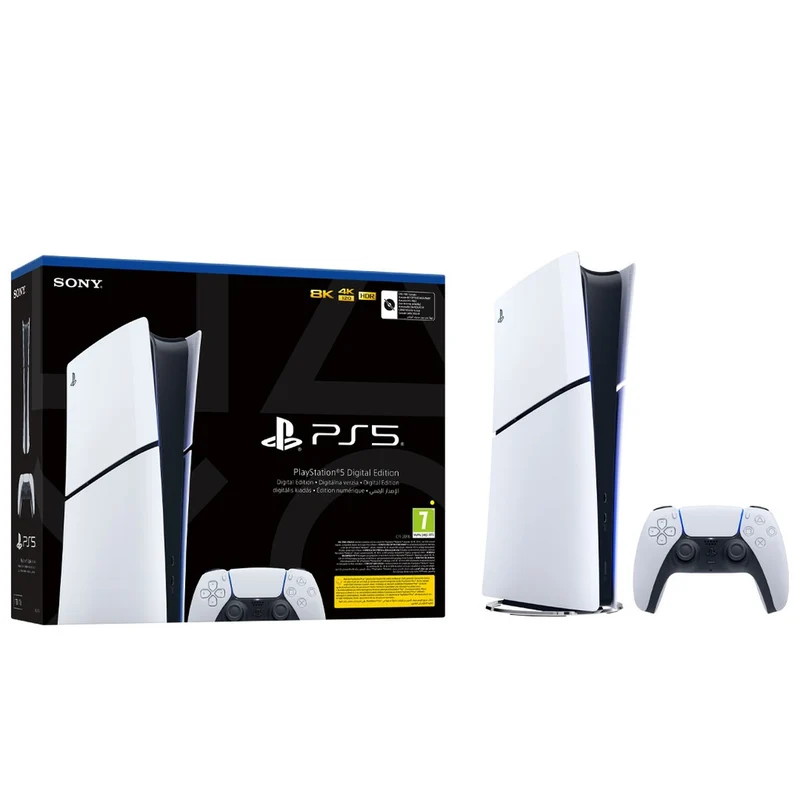 Sony PlayStation PS5 Slim Console Digital White | CFI-2116-B01Y