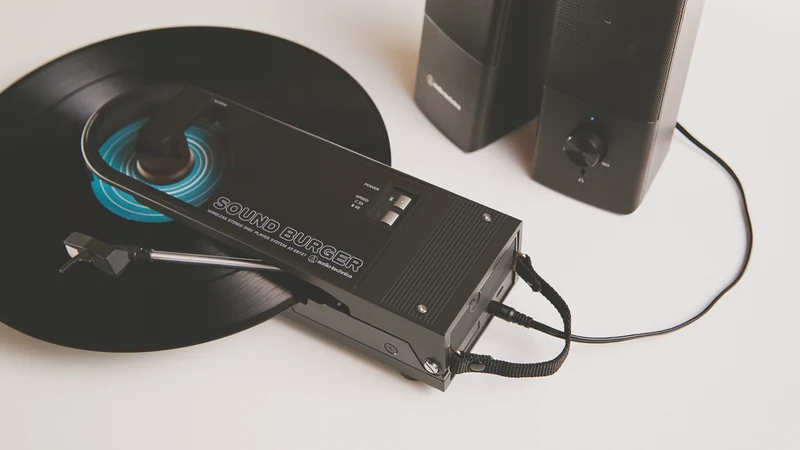 Audio Technica Sound Burger Portable Bluetooth Turntable
