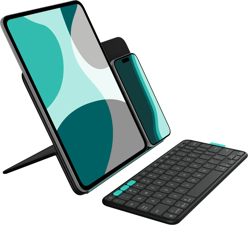 Logitech Flip Folio for iPad Pro 11" (M4 & M5) 11" (M2,M3 & M4) Air (5th Gen)
