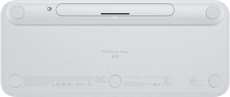 Logitech POP Icon Keys Wireless Keyboard (Off White)