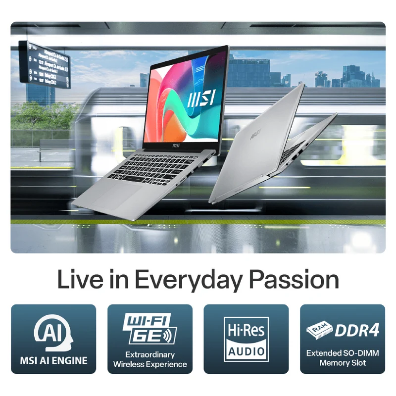 MSI Modern 14 14 i5 16GB 512GB Laptop