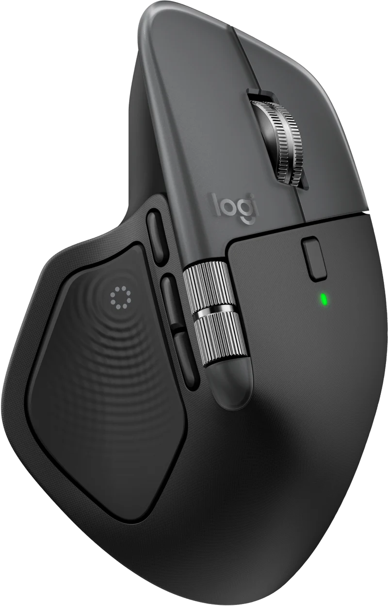 Logitech MX Master 4 Wireless Mouse for Mac (Space Black)
