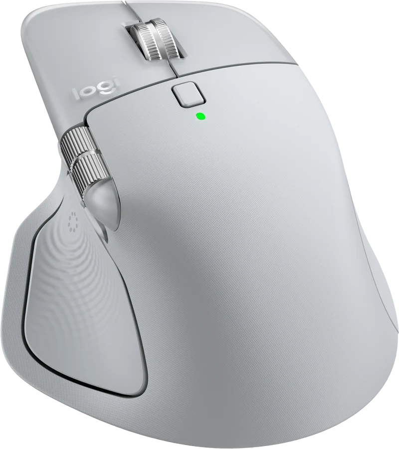 Logitech MX Master 4 Wireless Mouse (Pale Grey)