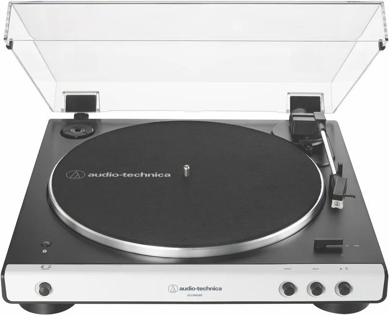 Audio Technica LP60XBT Bluetooth Turntable White