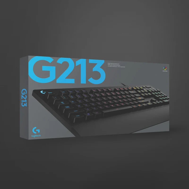 Logitech G213 Prodigy RGB Gaming Keyboard