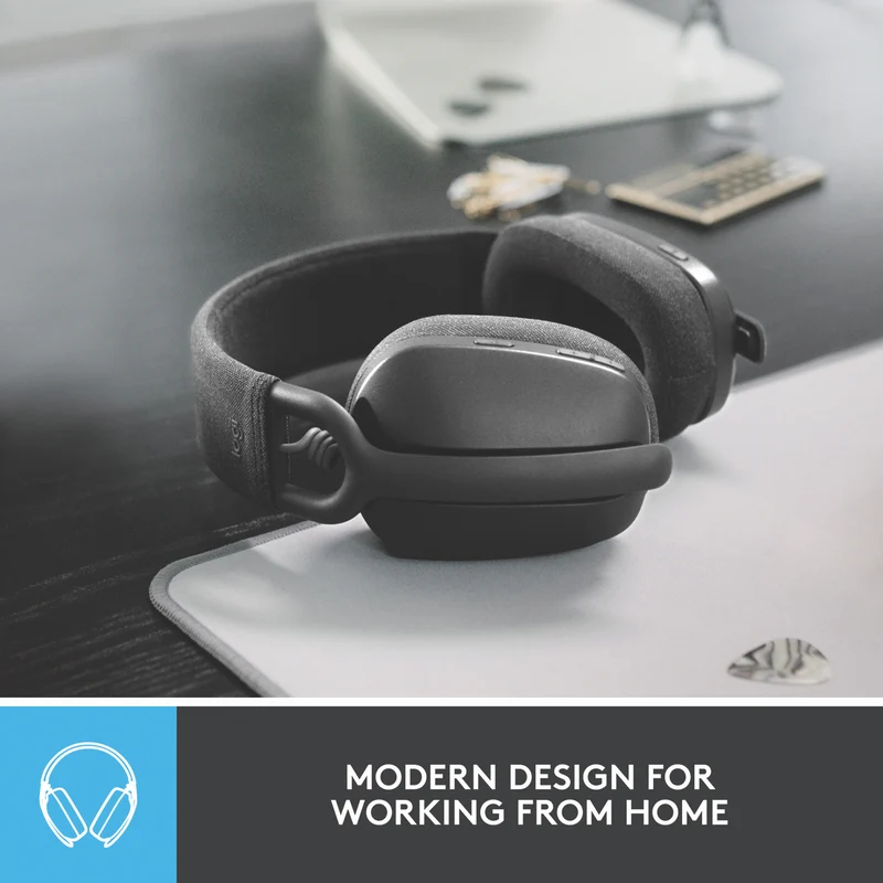 Logitech Zone Vibe 100 Headphones (Graphite)