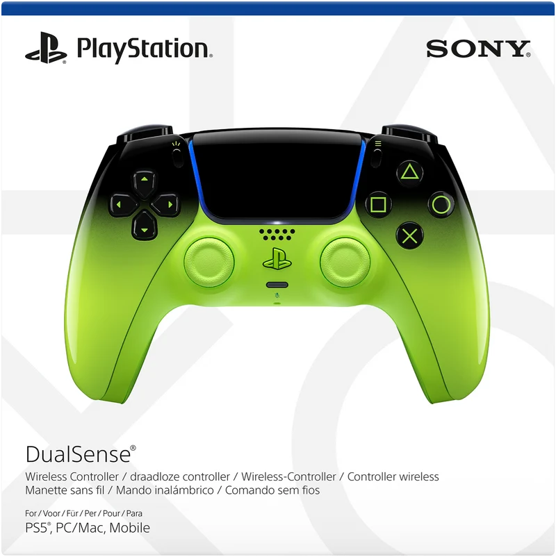 PlayStation 5 DualSense Hyperpop Wireless Controller (Remix Green)