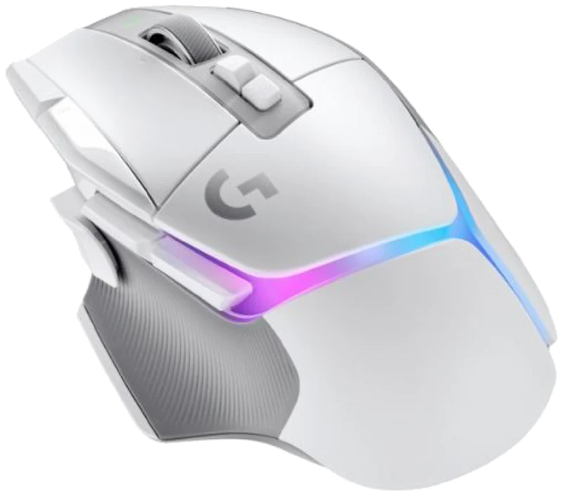 Logitech G502X Plus Gaming Wireless Mouse (White)