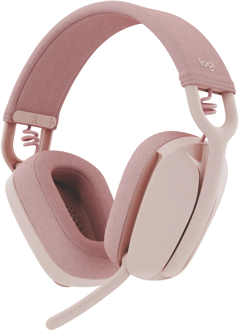 Logitech Zone Vibe 100 Headphones (Rose)