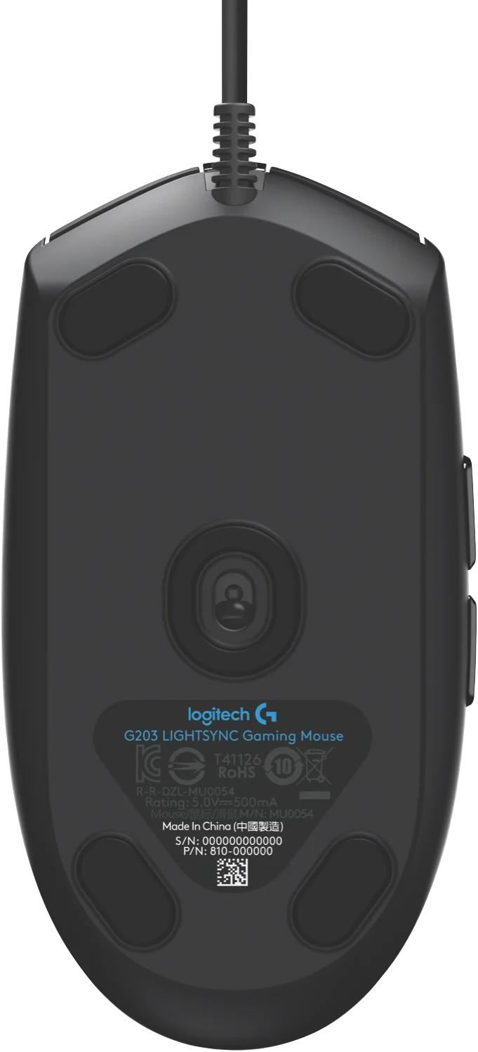 Logitech G203 Lightsync Wired Gaming Mouse