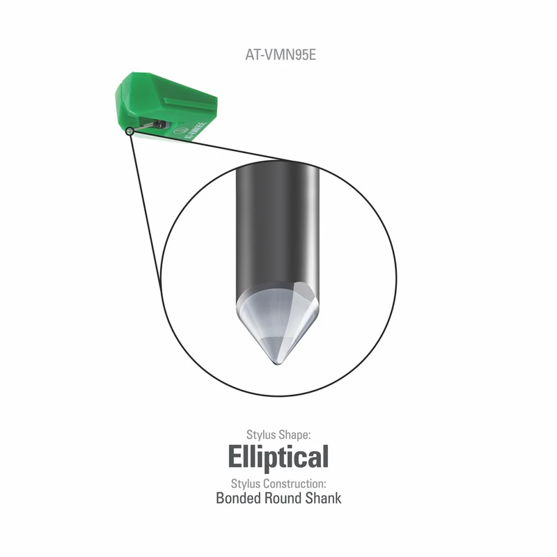 Audio Technica Elliptical Bonded Stylus for VM95 Series Cartridges