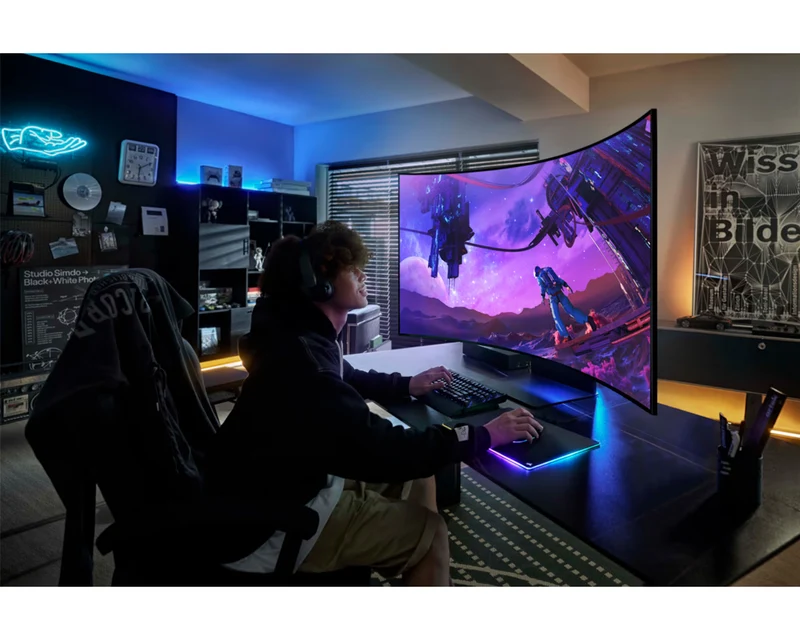 Samsung 55" Odyssey Ark 2nd Gen Curved UHD Gaming Monitor