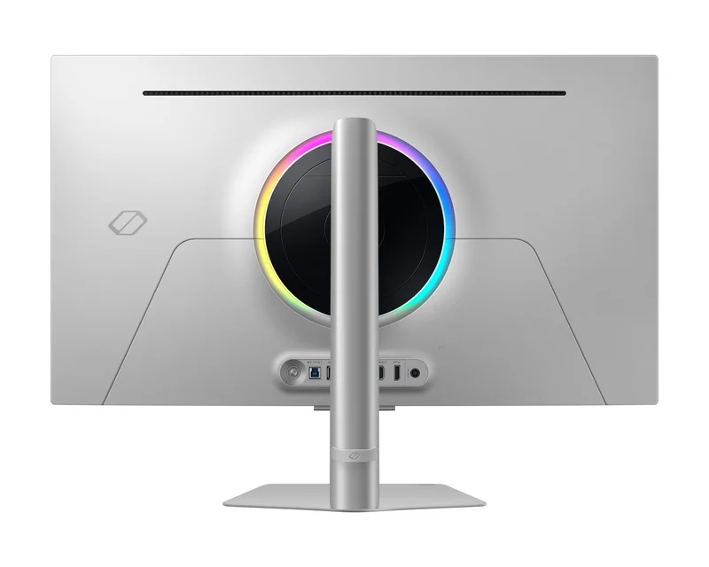 Samsung The G80SD 32-inch UHD OLED gaming monitor features smart features and a 240Hz refresh rate.