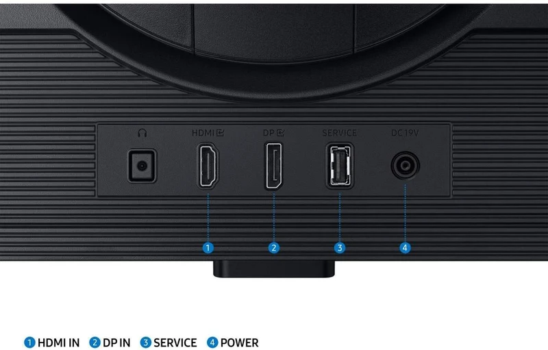 Samsung Odyssey G5 G50D 27-inch QHD 180Hz Gaming Monitor