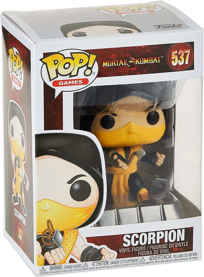 Funko Pop! Games: Mortal Kombat - Scorpion Figure