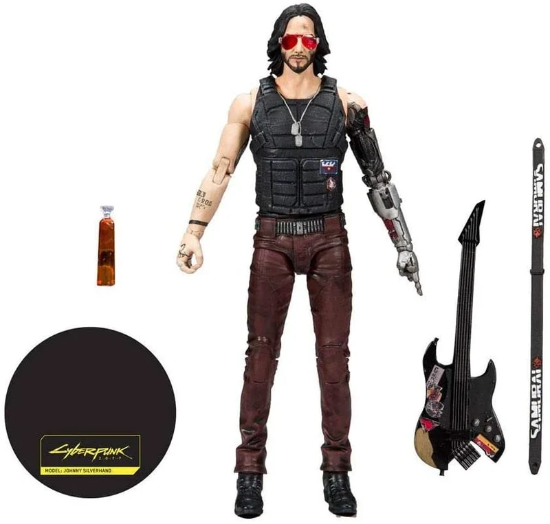 McFarlane Toys Cyberpunk 2077 - Johnny Silverhand Action Figure