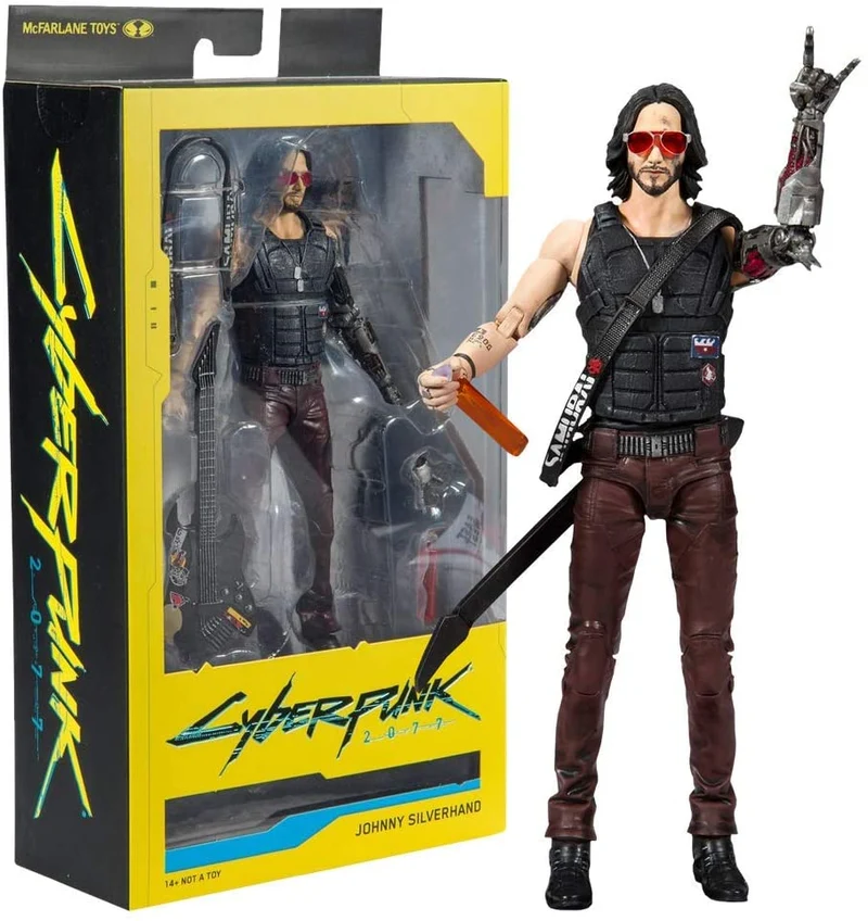 McFarlane Toys Cyberpunk 2077 - Johnny Silverhand Action Figure