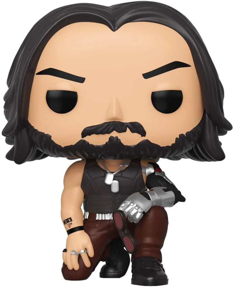Funko Pop! Games: Cyberpunk 2077 - Johnny Silverhand Kneeling Vinyl Figure