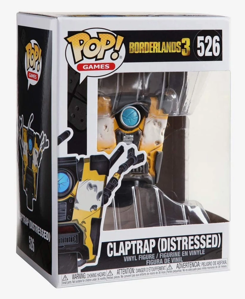 Funko Pop! Games: Borderlands 3 - Claptrap Vinyl Figure