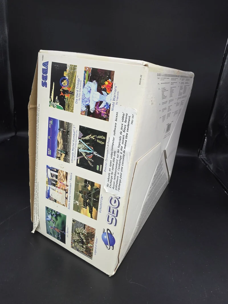 Sega Saturn Console Bundle [MK-80000] (CIB)