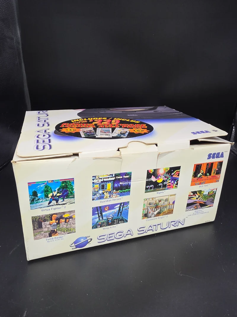 Sega Saturn Console Bundle [MK-80000] (CIB)