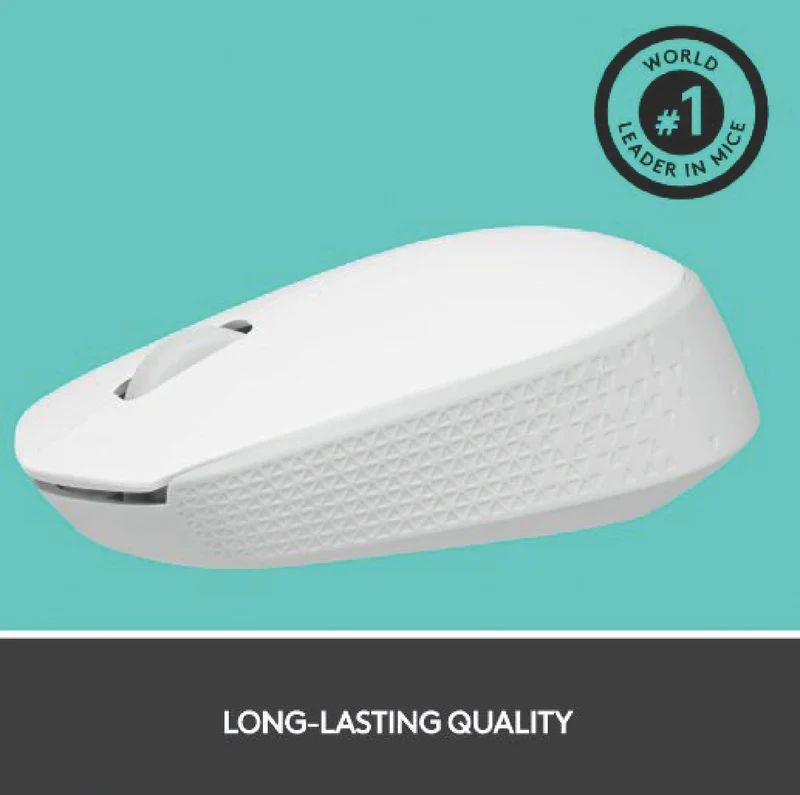 Logitech M171 Compact Wireless Mouse (Off White)
