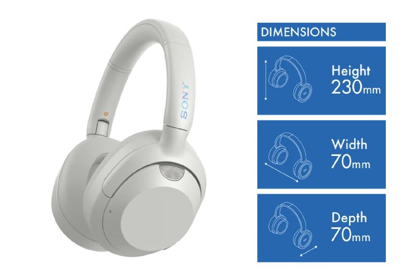 Sony Ult Wear Noise Cancelling Headphones White