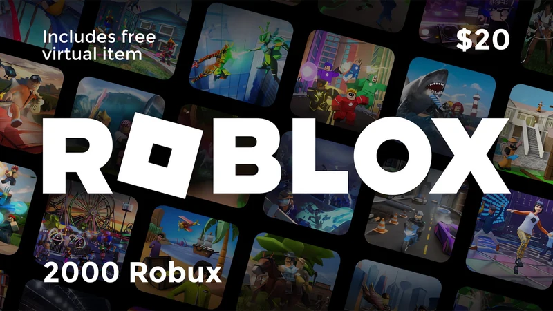 Roblox Digital Gift Card - 2,000 Robux