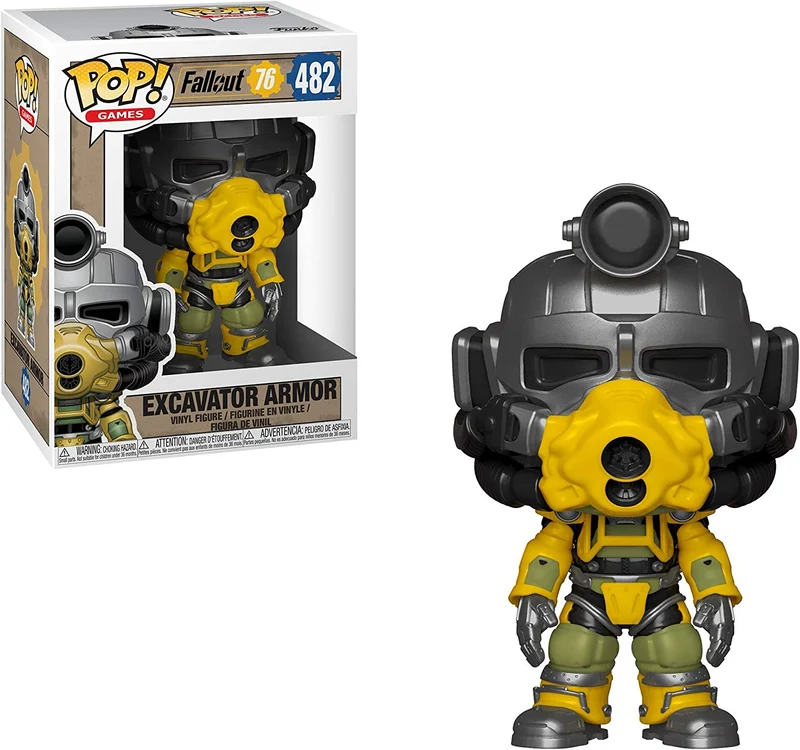 Funko Pop Games | Fallout 76 | Excavator Power Armor Figure