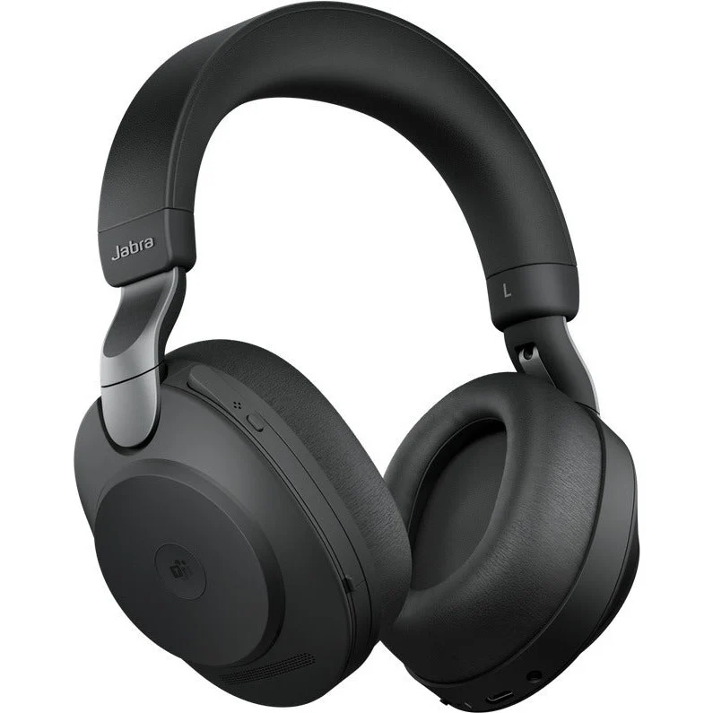 Jabra Evolve2 85 LINK380C MS Wireless Headset with Noise Cancellation, Black