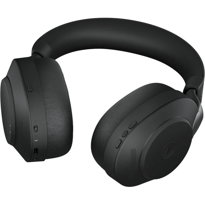 Jabra Evolve2 85 LINK380C MS Wireless Headset with Noise Cancellation, Black