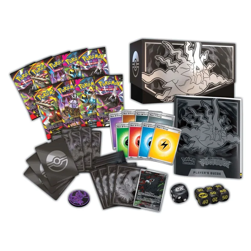 Pokemon TCG ME05 Mega Evolution Pitch Black Elite Trainer Box