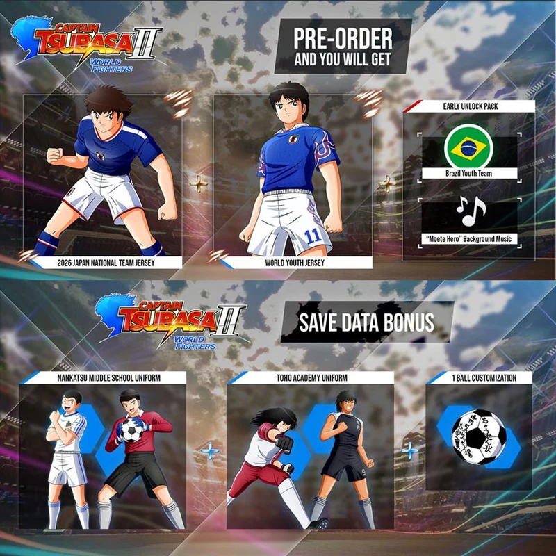 PS5 Captain Tsubasa II: World Fighters