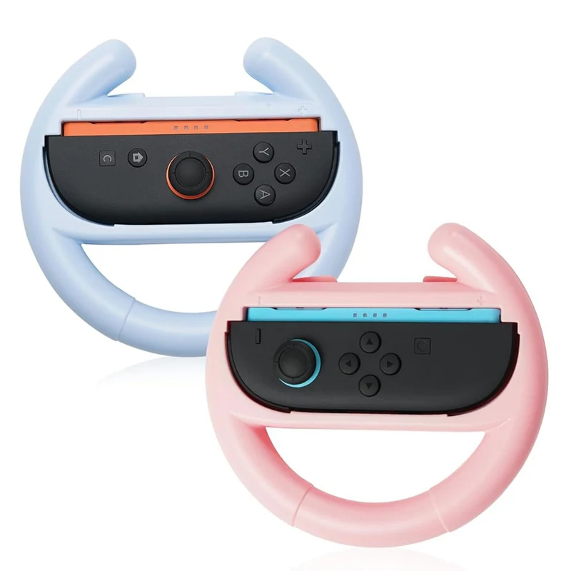 GeekShare Joy Con Steering Wheel for Nintendo Switch 2 (Set of 2)