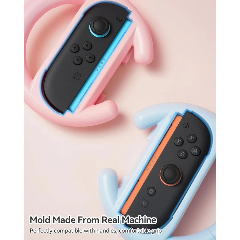 GeekShare Joy Con Steering Wheel for Nintendo Switch 2 (Set of 2)