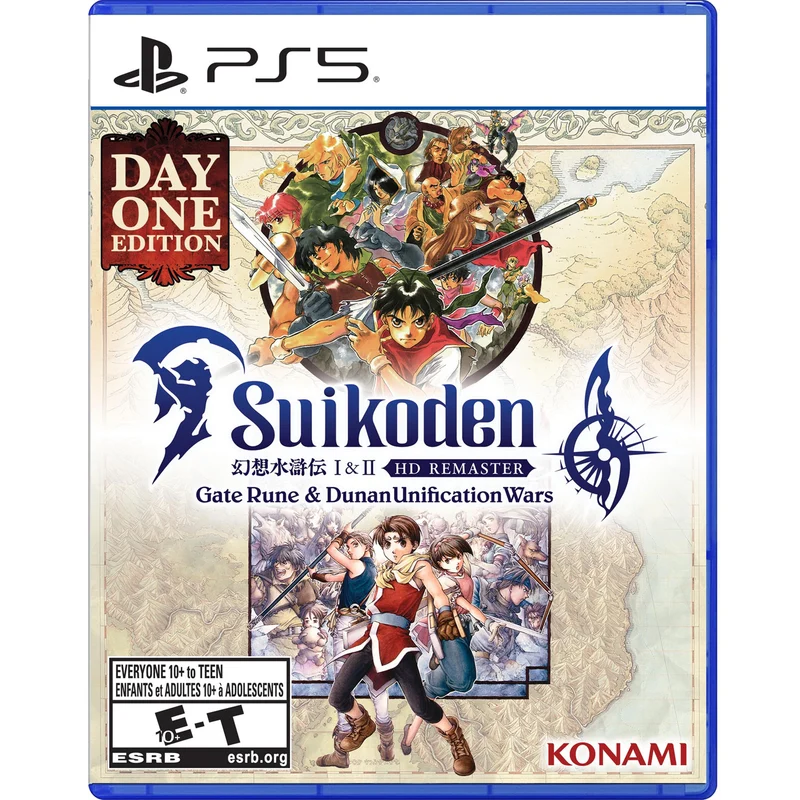 PS5 Suikoden I & II HD Remaster Gate Rune and Dunan Unification Wars
