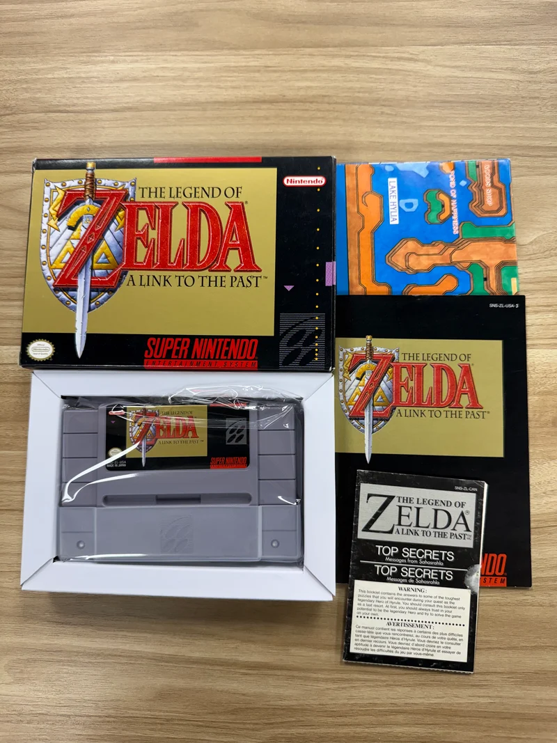 The Legend of Zelda Link to the Past Complete - Nintendo SNES -B