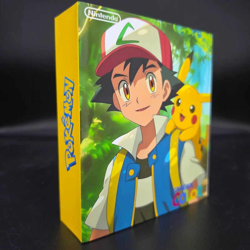Nintendo Game Boy Color (GBC) Custom Ash Trainer Backlit Handheld Console