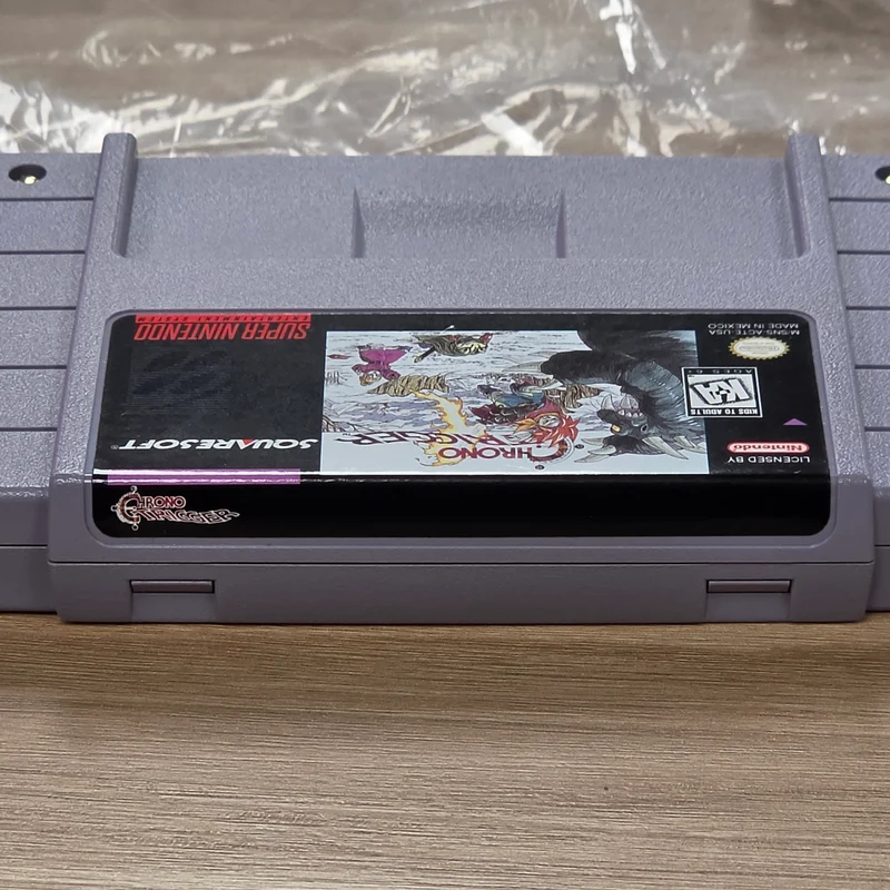 Chrono Trigger Complete + Rare Reg Card - Nintendo SNES