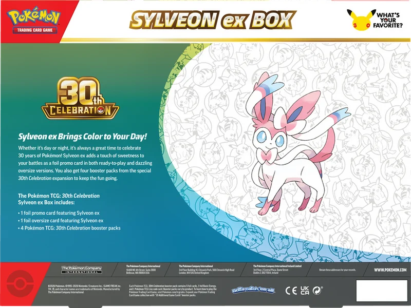 Pokemon - 30th Celebration ex Box
