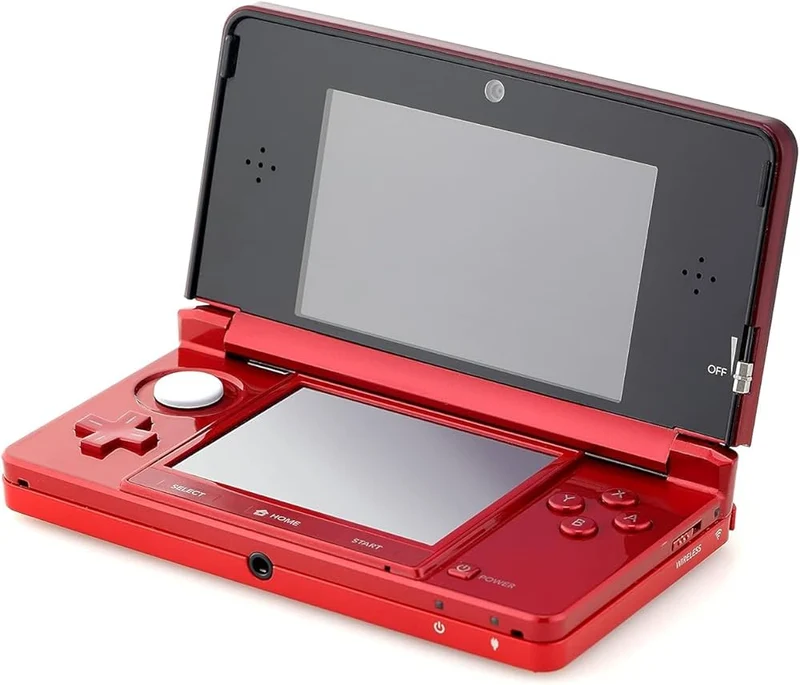 Nintendo 3DS Launch Edition Flame Red Handheld Console