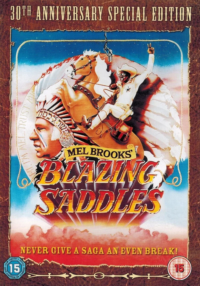 Blazing Saddles DVD Comedy Western Mel Brooks Gene Wilder 1974
