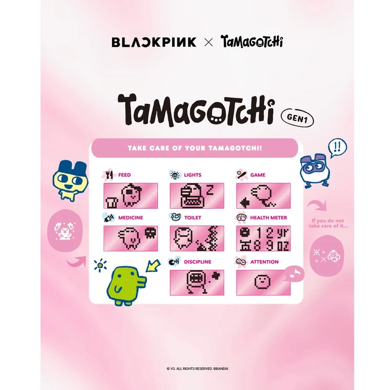 Blackpink x Tamagotchi