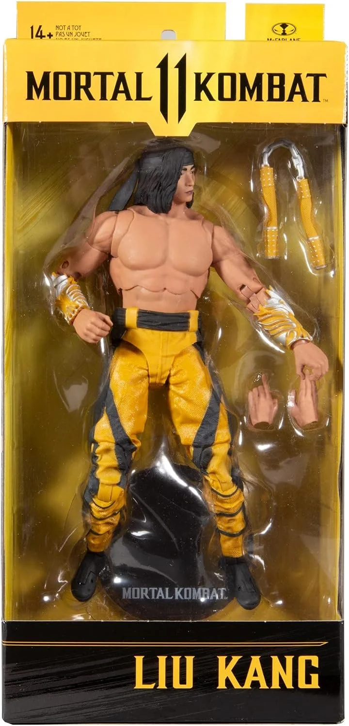 McFarlane Toys | Mortal Kombat 11 | Liu Kang Fighting Abbot Variant 7" Figure