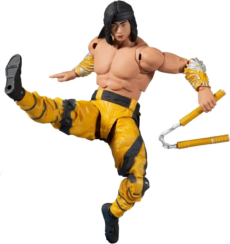 McFarlane Toys | Mortal Kombat 11 | Liu Kang Fighting Abbot Variant 7" Figure