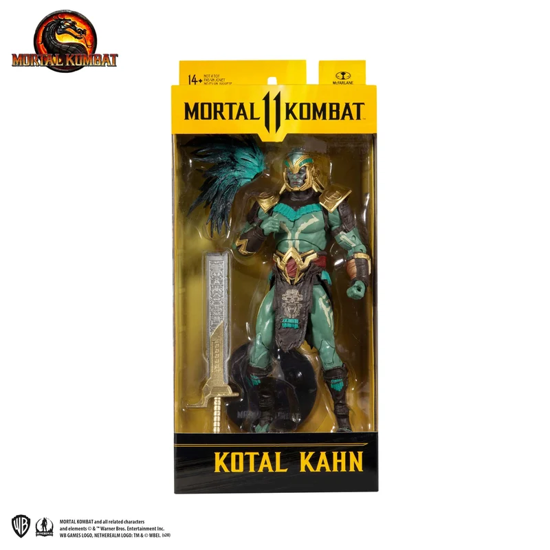 McFarlane Toys | Mortal Kombat 11 | Kotal Kahn 7" Figure