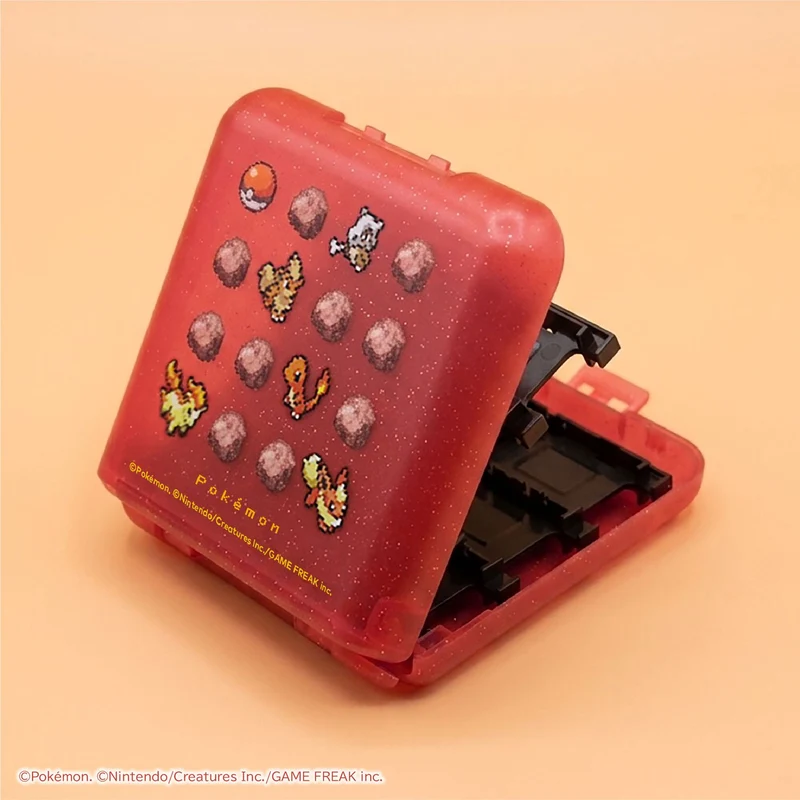 HORI Card Case with 24 Card Slots for Nintendo Switch 2 [Pokemon Pixel Red]