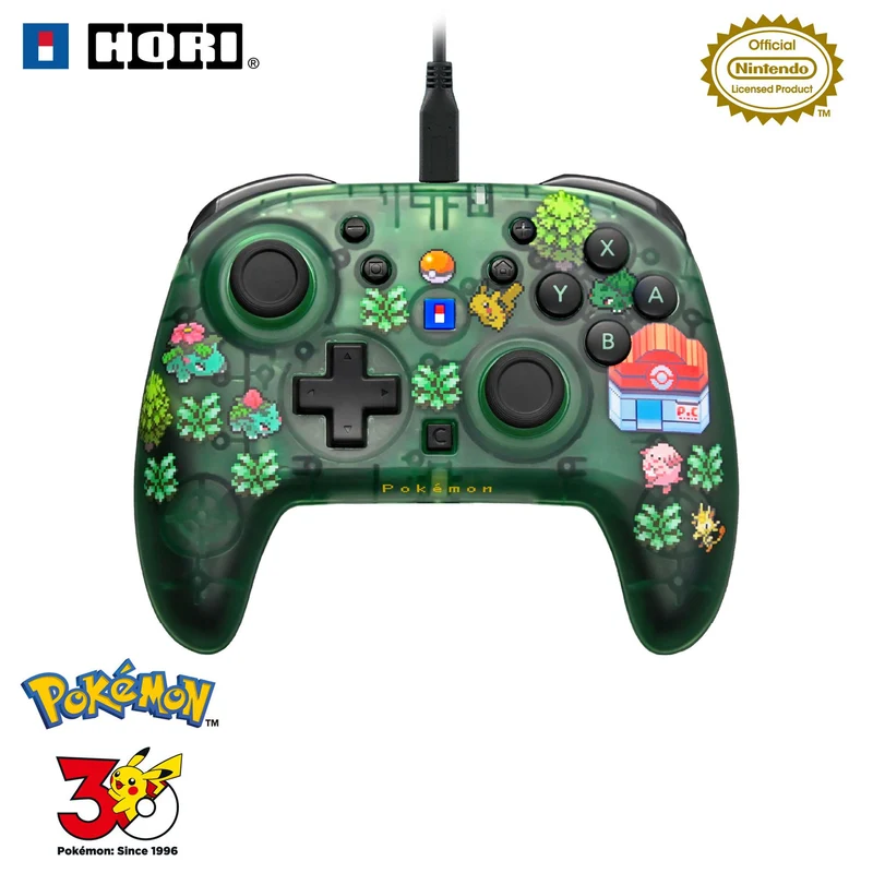 HORI Wired HORIPAD Turbo for Nintendo Switch 2 [Pokemon Pixel Green]