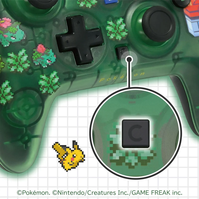 HORI Wired HORIPAD Turbo for Nintendo Switch 2 [Pokemon Pixel Green]